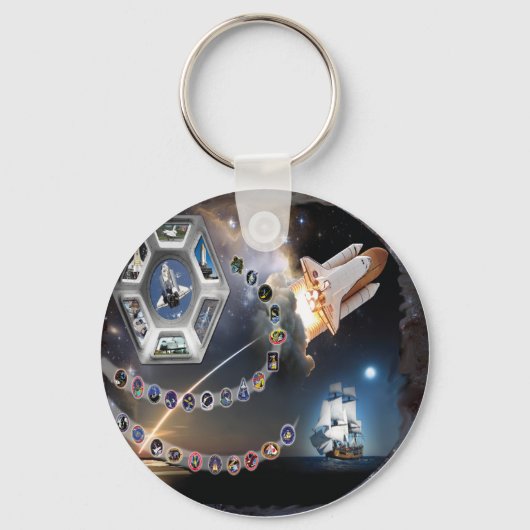 OV 105-processor Sleutelhanger (Voorkant)