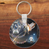 OV 105-processor Sleutelhanger (Voorkant)