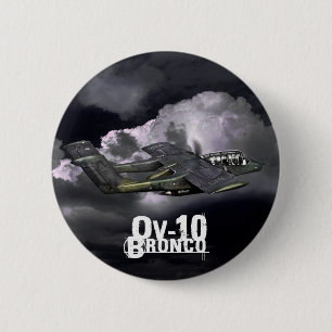 OV-10 Bronco Ronde Button 5,7 Cm