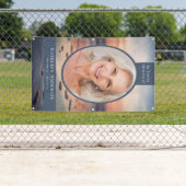 Ovaal foto Ocean Memorial Grave Hoesje Spandoek (Insitu)