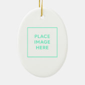 ovaal keramisch Ornament (Achterkant)