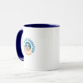 Oval Beach Saugatuck Michigan Coffee Mug (Devant gauche)