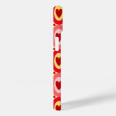 Oval Hearts Patroon Case-Mate iPhone Case (Achterkant / Rechts)