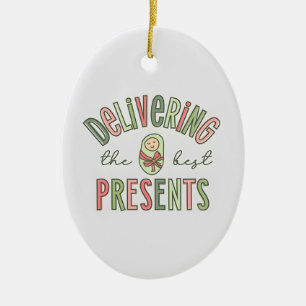Oval levert de beste Cadeaus, arbeid en leveren Keramisch Ornament