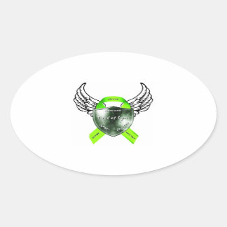 Oval Logo Sticker