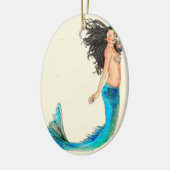 Oval Ornament Mermaid Willow (Links)