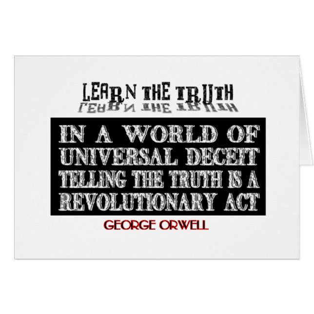 OVAL ORWELL UNIVERSAL DECEIT (Voorkant Horizontaal)