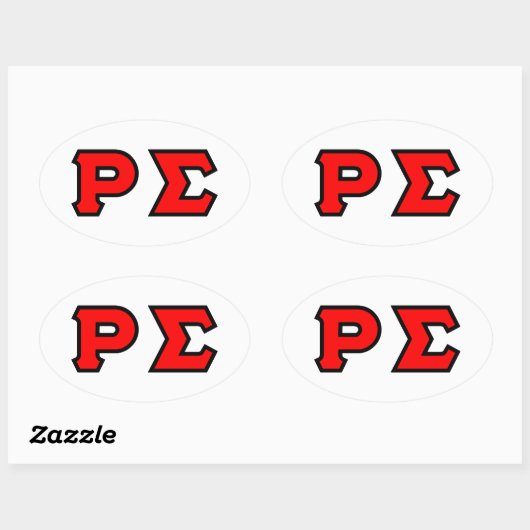 OVAL STICKER (Feuille)