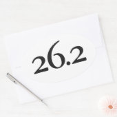 Ovale 26.2 Sticker (Enveloppe)