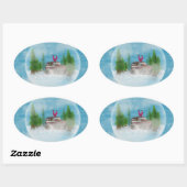 Ovale A funny sticker that will make you laugh  (Feuille)