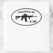 Ovale Assuré Par Sticker 5.56 (Sac)