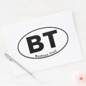 Ovale Buckeye Trail Oval Sticker (Enveloppe)