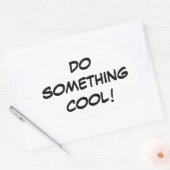 OVALE COOL STICKER (Enveloppe)