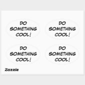 OVALE COOL STICKER (Feuille)