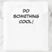 OVALE COOL STICKER (Sac)