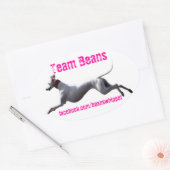 Ovale Decal Teambonen Sticker (Envelop)