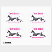 Ovale Decal Teambonen Sticker (Vel)