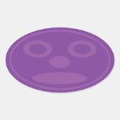 Ovale Eclipsely Sticker (Devant)