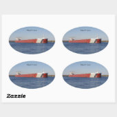 Ovale Edgar B. Speer sticker (Feuille)