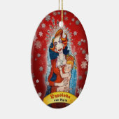 Ovale En Céramique Ornement #3 (Droite)