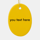 Ovale En Céramique ornement d'art (Dos)