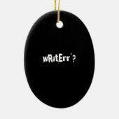 Ovale En Céramique Ornement d'auteur (Dos)