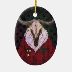Ovale En Céramique Ornement de Creepmas