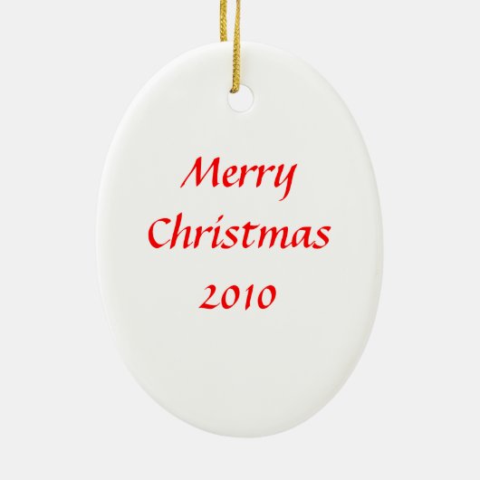 Ovale En Céramique Ornement de phare d'île de chasse (Dos)