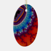 Ovale En Céramique Ornement moderne de Geode (Droite)