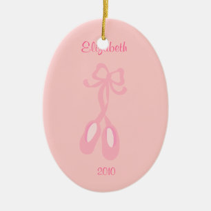 Ovale En Céramique Ornement nommé de Noël personnalisé par BALLERI