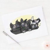 Ovale Happy Blitz Pups Sticker (Enveloppe)