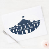 OVALE HILLARY STICKER (Enveloppe)