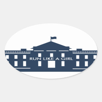 OVALE HILLARY STICKER