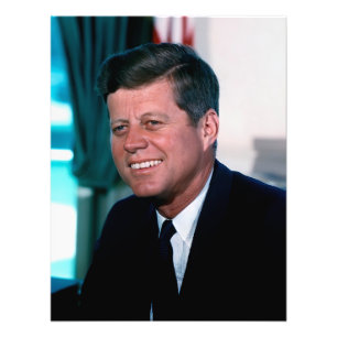 Ovale Kantoor van het President John F. Kennedy Foto Afdruk