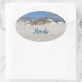 Ovale Merci Oval Sticker (Sac)