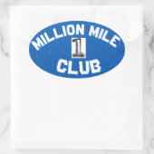 OVALE MILLION MILE CLUB STICKER (Sac)