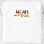 Ovale NOAH change Sticker de vie (Sac)
