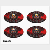 Ovale Nous apportons Sticker KAOS (Feuille)