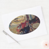 Ovale Our Lady of Guadalupe | Religious Sticker (Enveloppe)