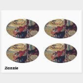 Ovale Our Lady of Guadalupe | Religious Sticker (Feuille)
