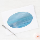 Ovale Sticker (Enveloppe)