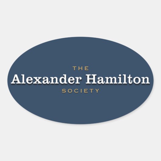 Ovale Sticker (Devant)