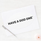 Ovale Sticker (Enveloppe)