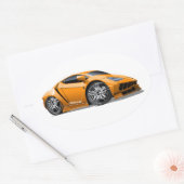 Ovale Sticker (Enveloppe)