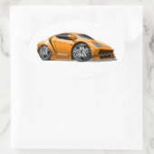 Ovale Sticker (Sac)