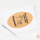 Ovale Sticker (Enveloppe)