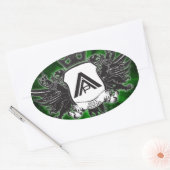 Ovale sticker (Envelop)
