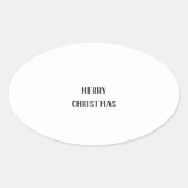 Ovale Sticker (Devant)