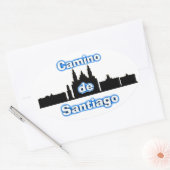 Ovale Sticker (Enveloppe)