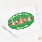 Ovale Sticker (Enveloppe)